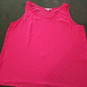 Pioneer Woman tank top pink 1X